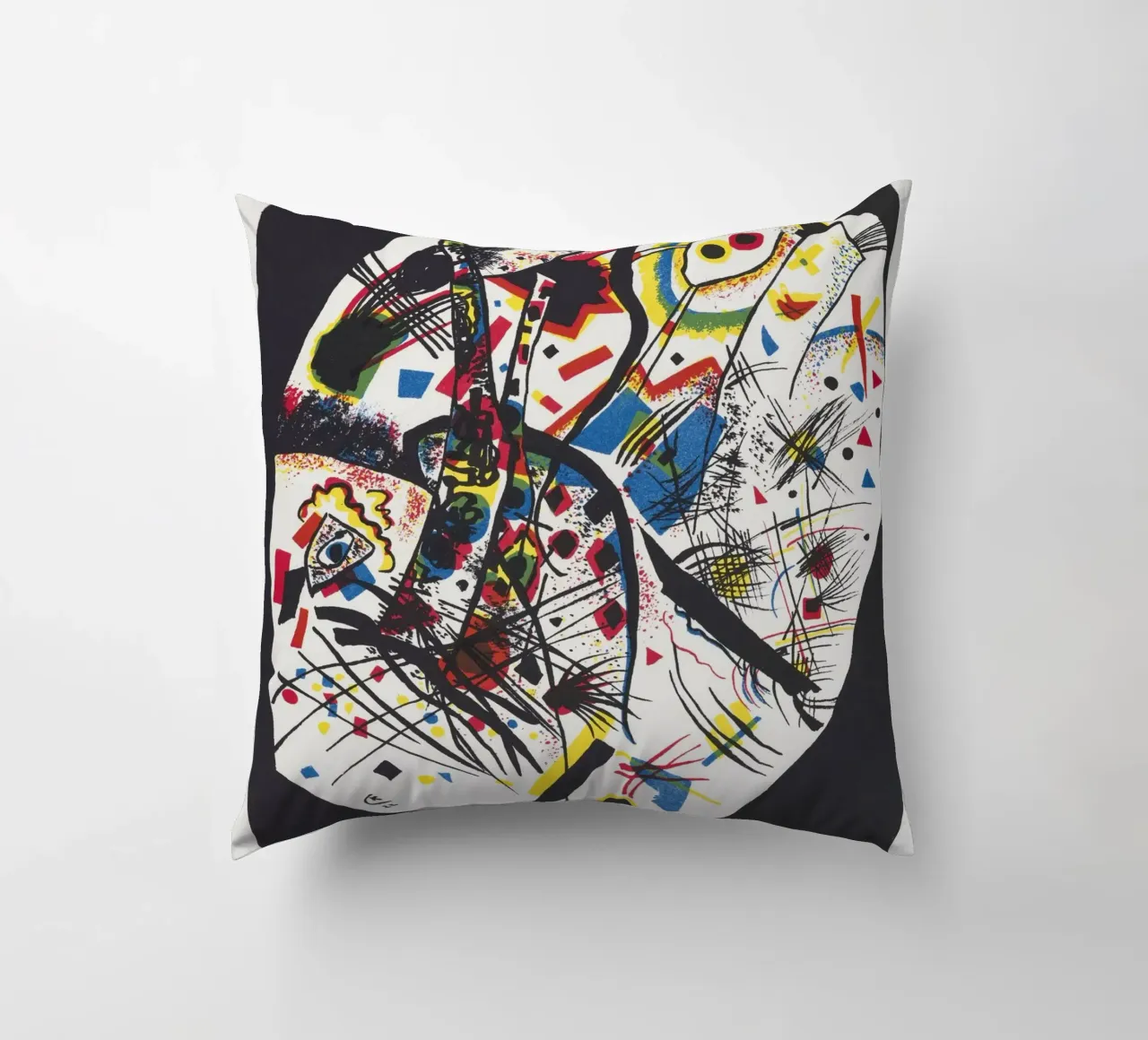 Wassily Kandinsky Abstract Poster cuscino da Venus Art