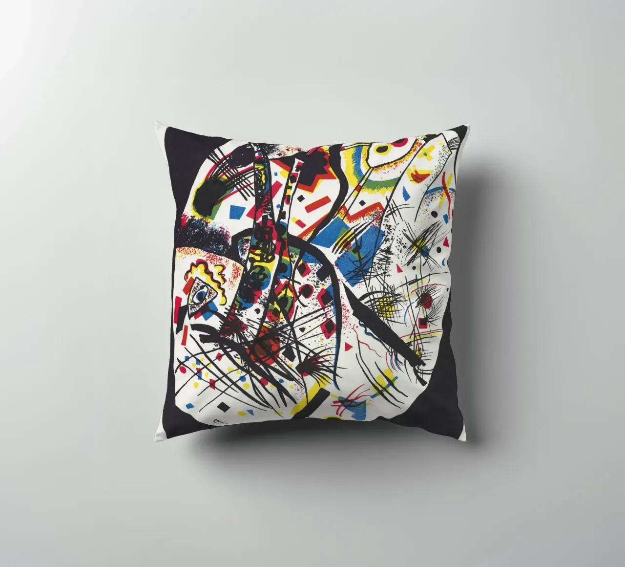 Wassily Kandinsky Abstract Poster cuscino da Venus Art