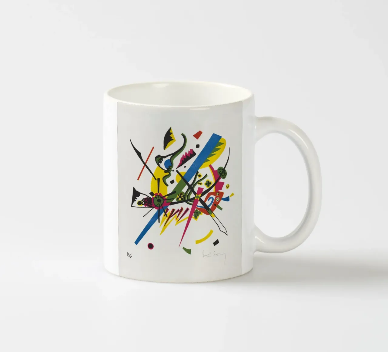 Wassily Kandinsky Poster tazza in ceramica da Venus Art