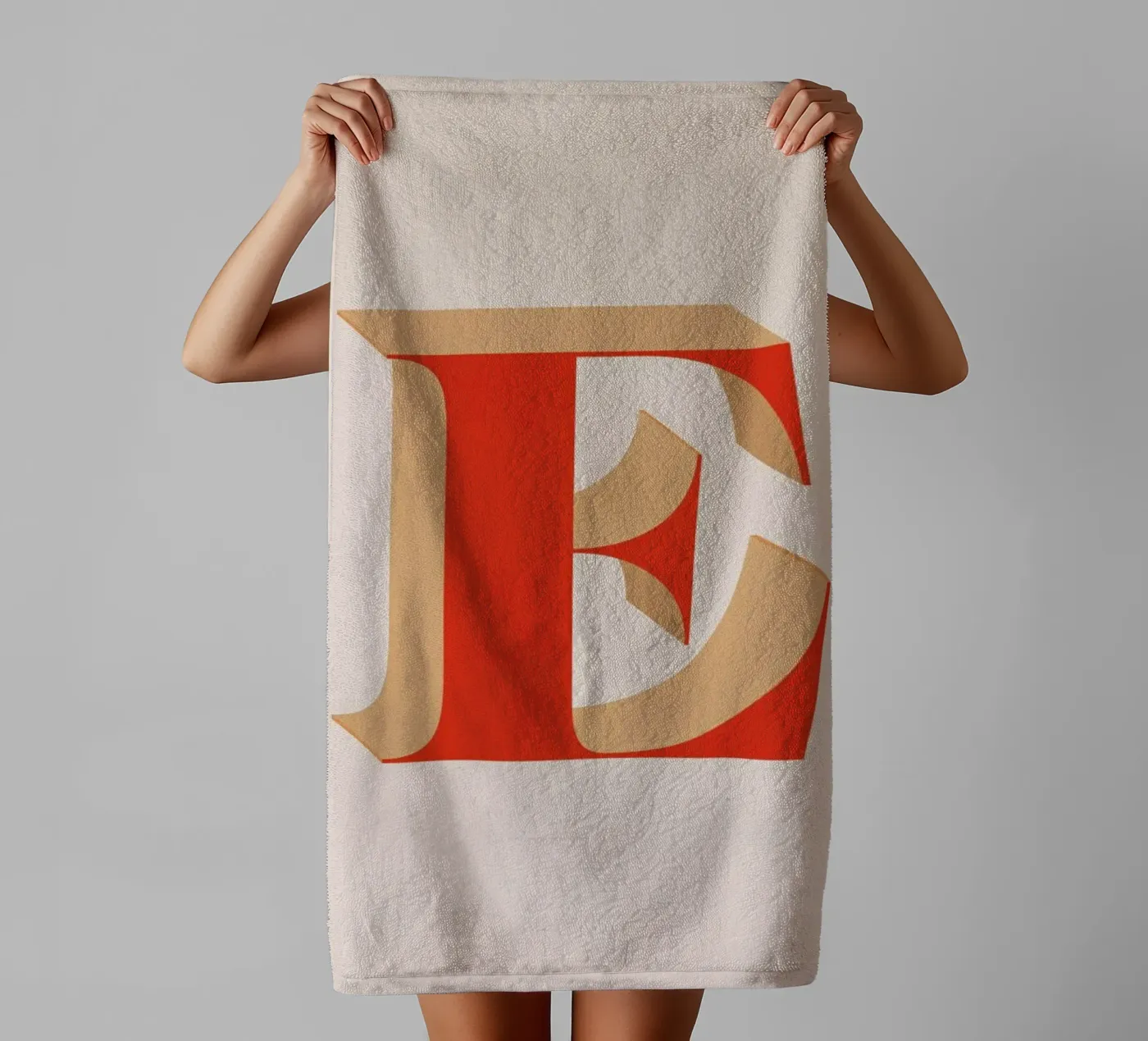 Red E Handtuch von daylight design studio