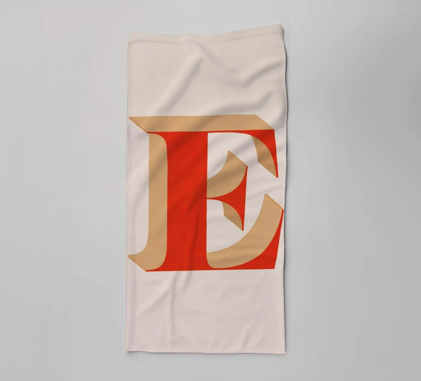 Red E Handtuch von daylight design studio