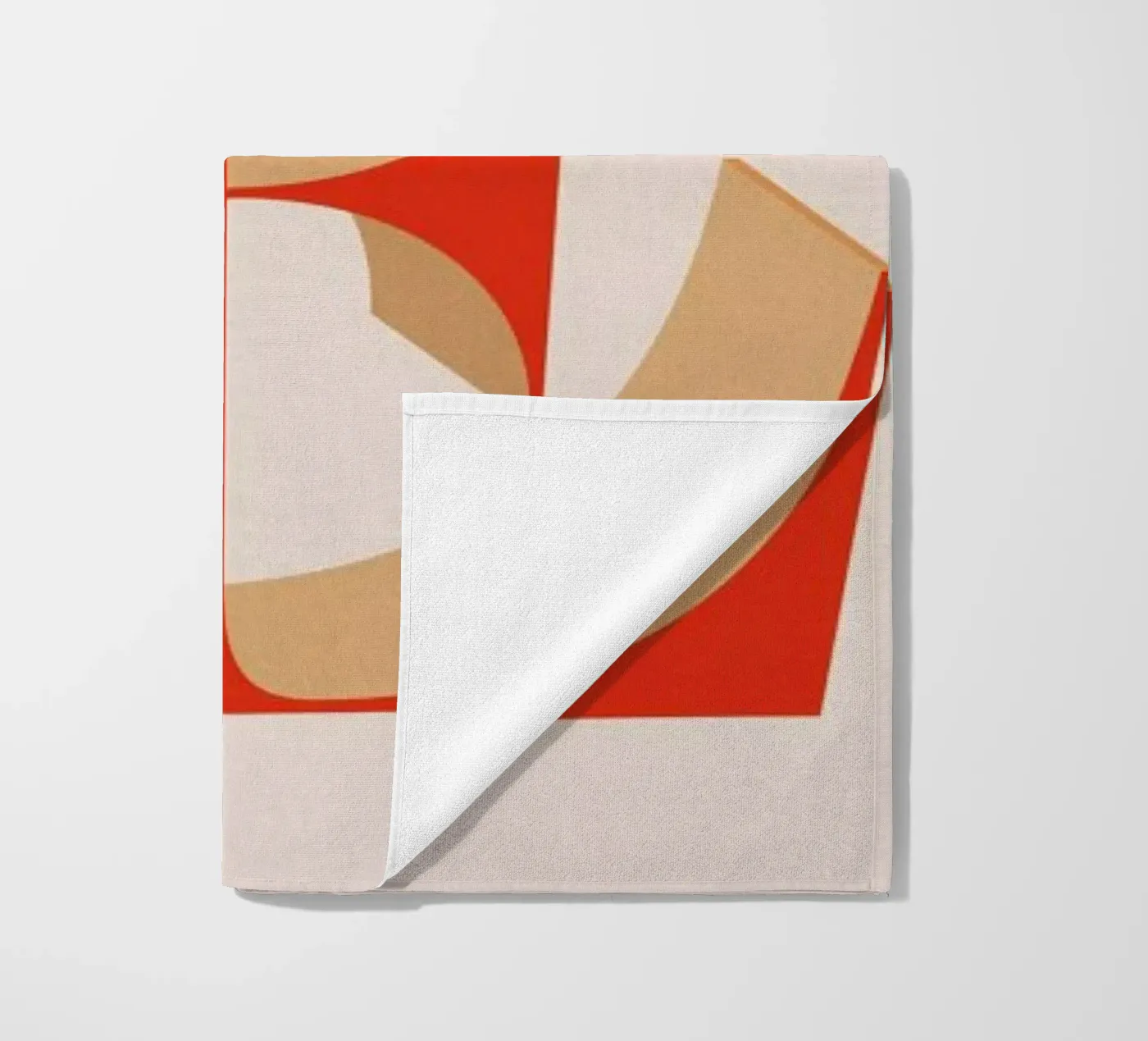 Red E strandhanddoek van daylight design studio