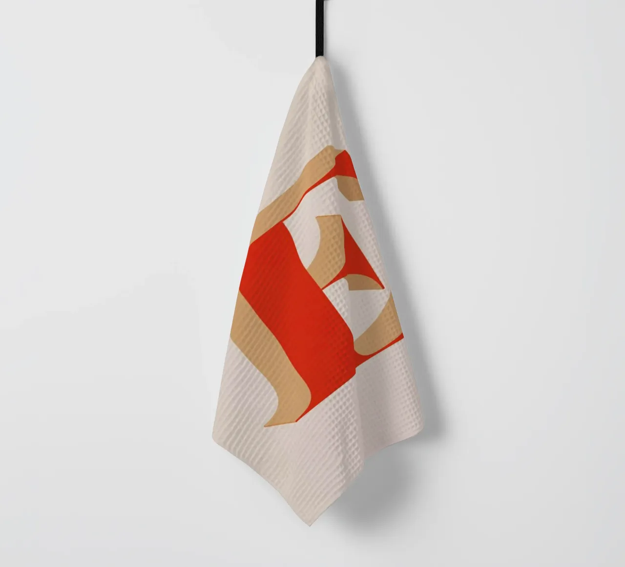 Red E Geschirrtuch von daylight design studio