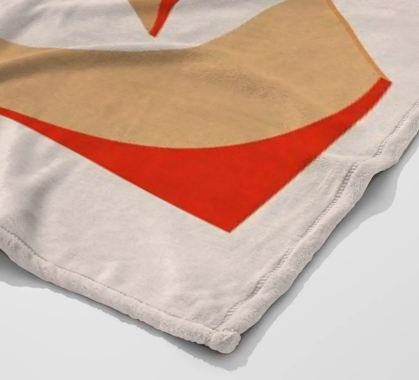 Red E Fleecedecke von daylight design studio