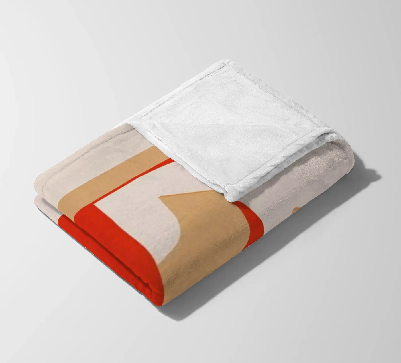 Red E fleecedeken van daylight design studio