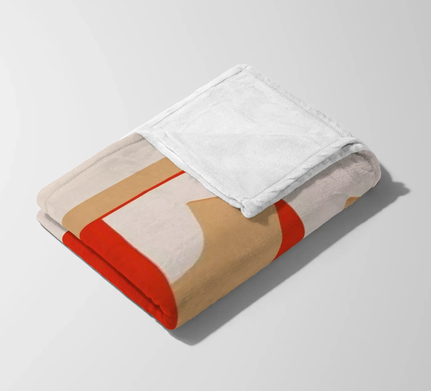 Red E fleecedeken van daylight design studio