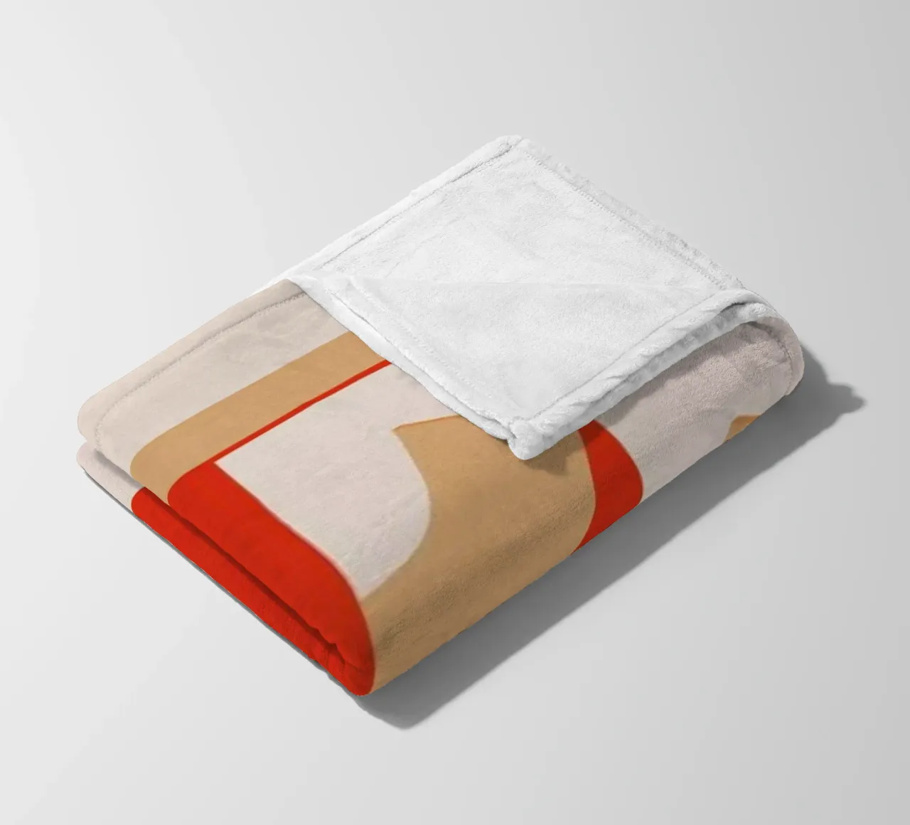 Red E fleecedeken van daylight design studio