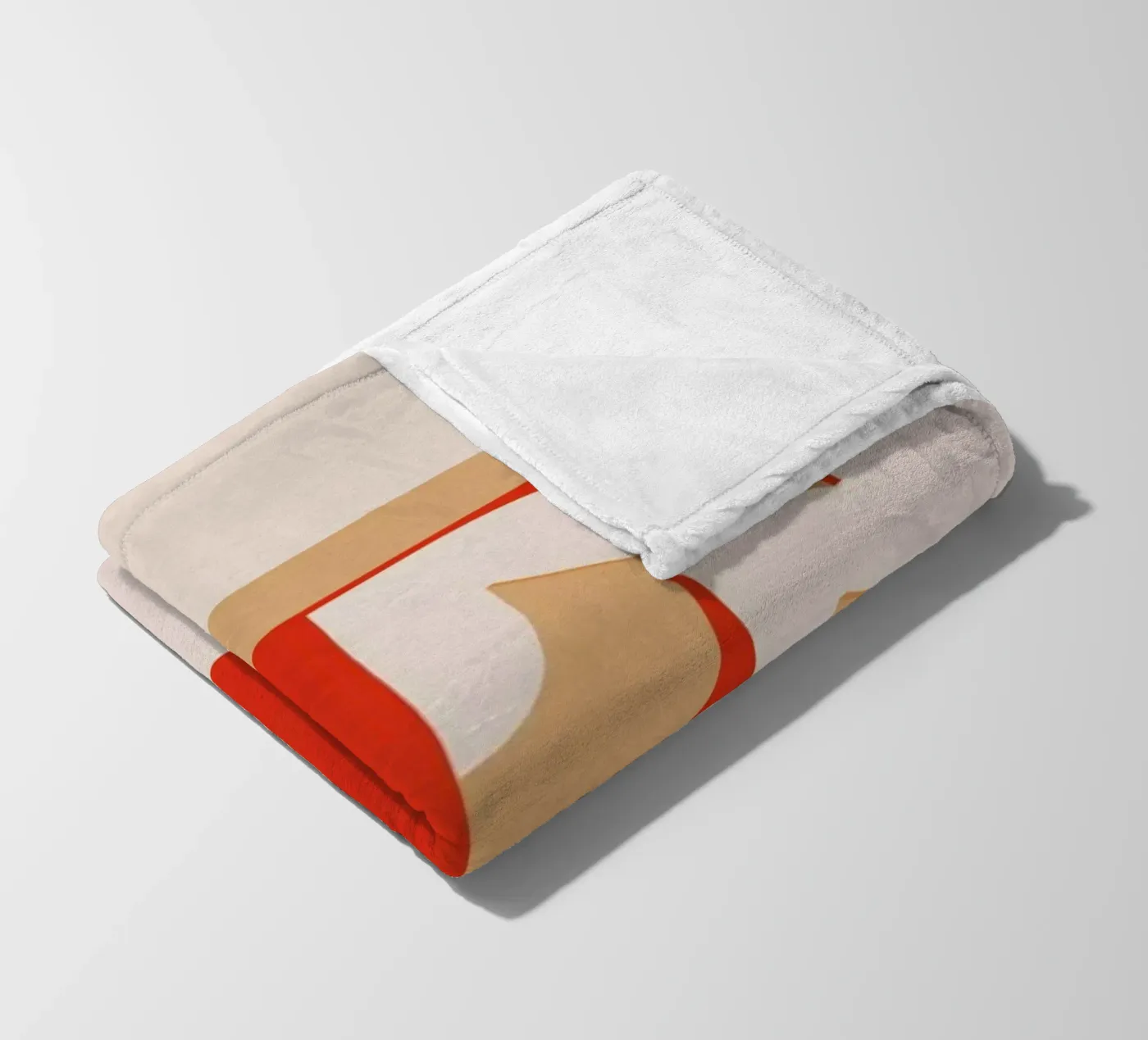 Red E fleecedeken van daylight design studio