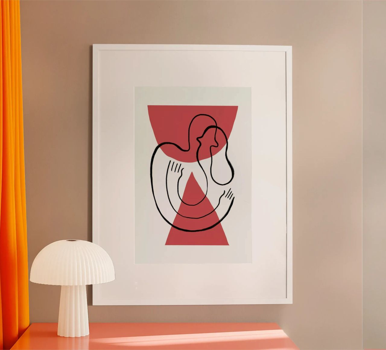 Embrace by Lourenco Providencia poster by Studio One
