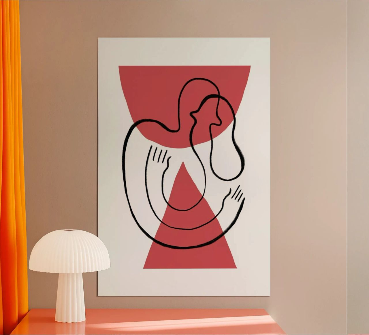 Embrace by Lourenco Providencia poster by Studio One