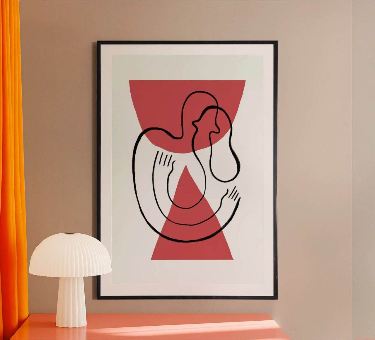 Embrace by Lourenco Providencia poster by Studio One