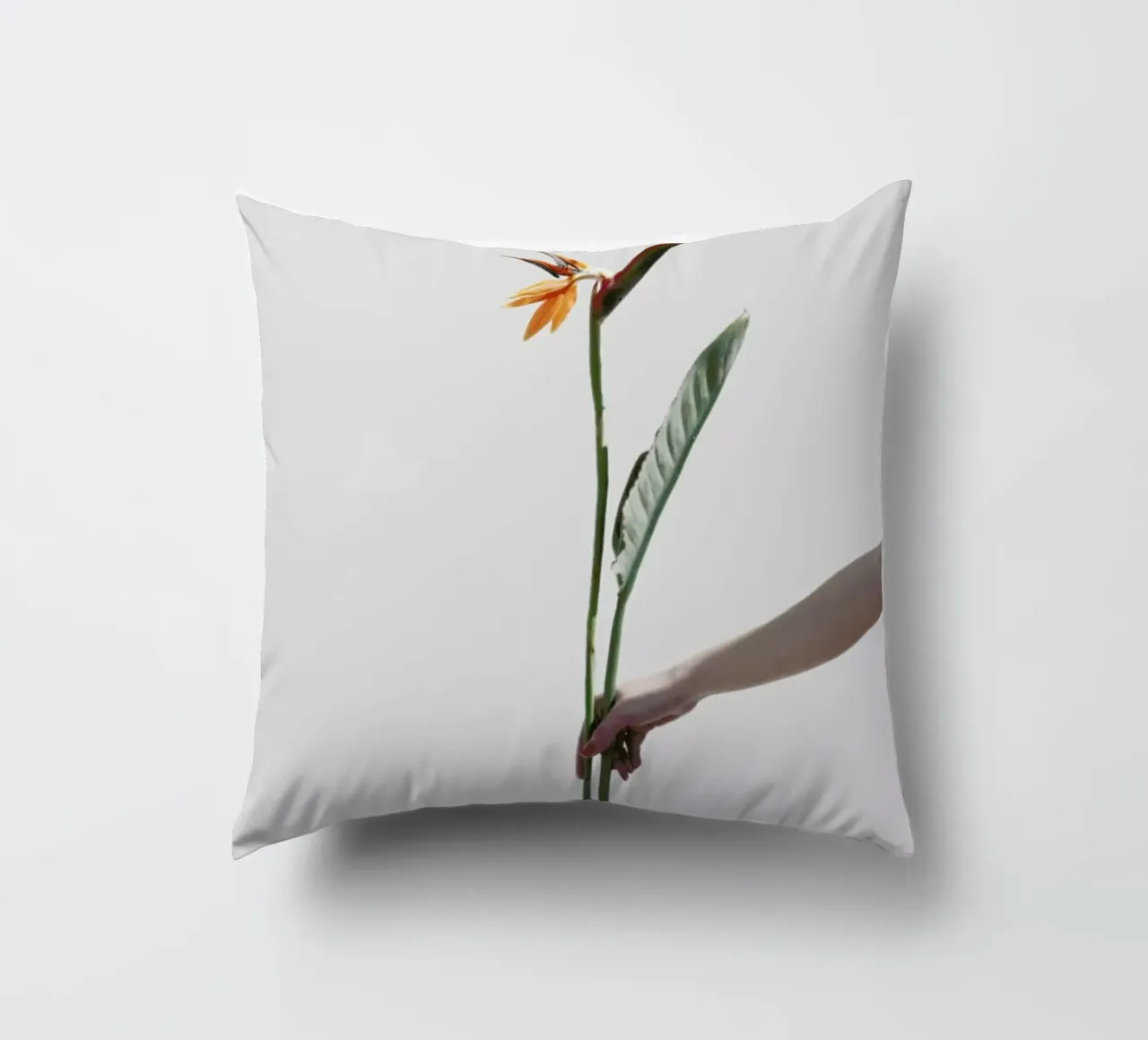 Paradise Bird cuscino da George Griefy