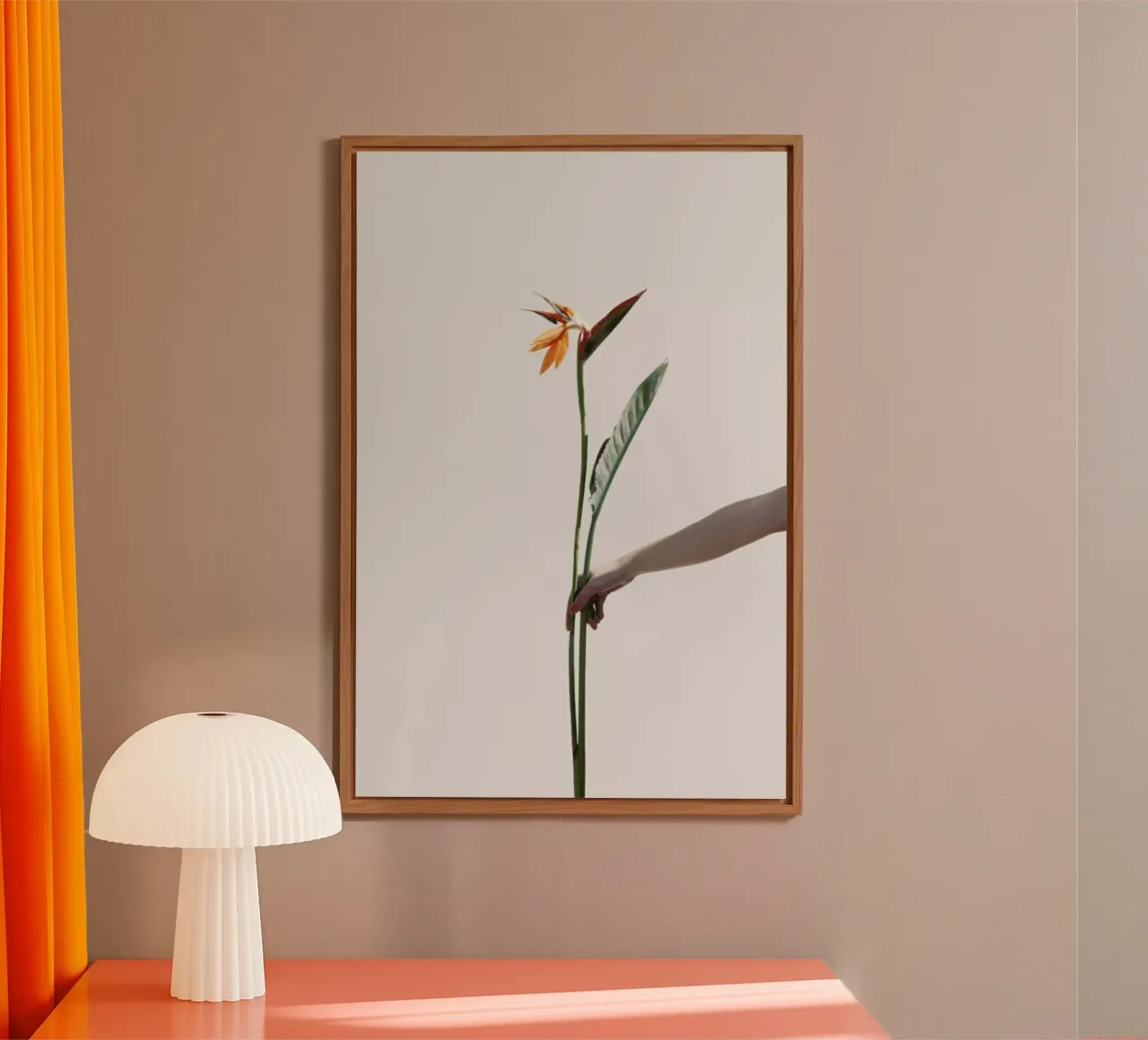 Paradise Bird alluminio dibond da George Griefy