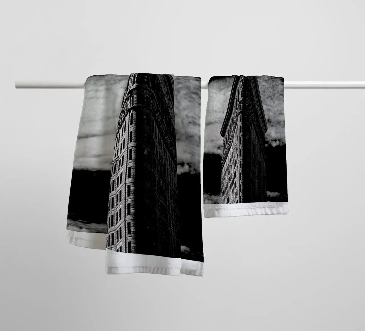 Flatiron Building, New York asciugamano da bagno da METROPOLIS