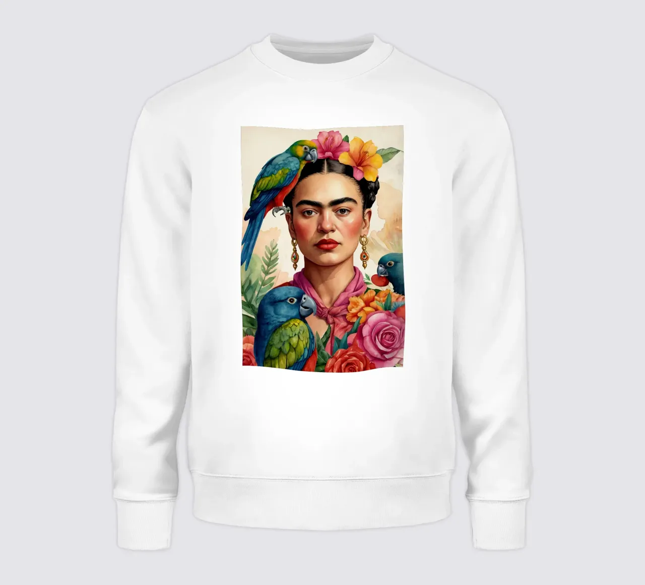Frida Kalho in acquerello felpa da 🎁 ARTVI-SHOP