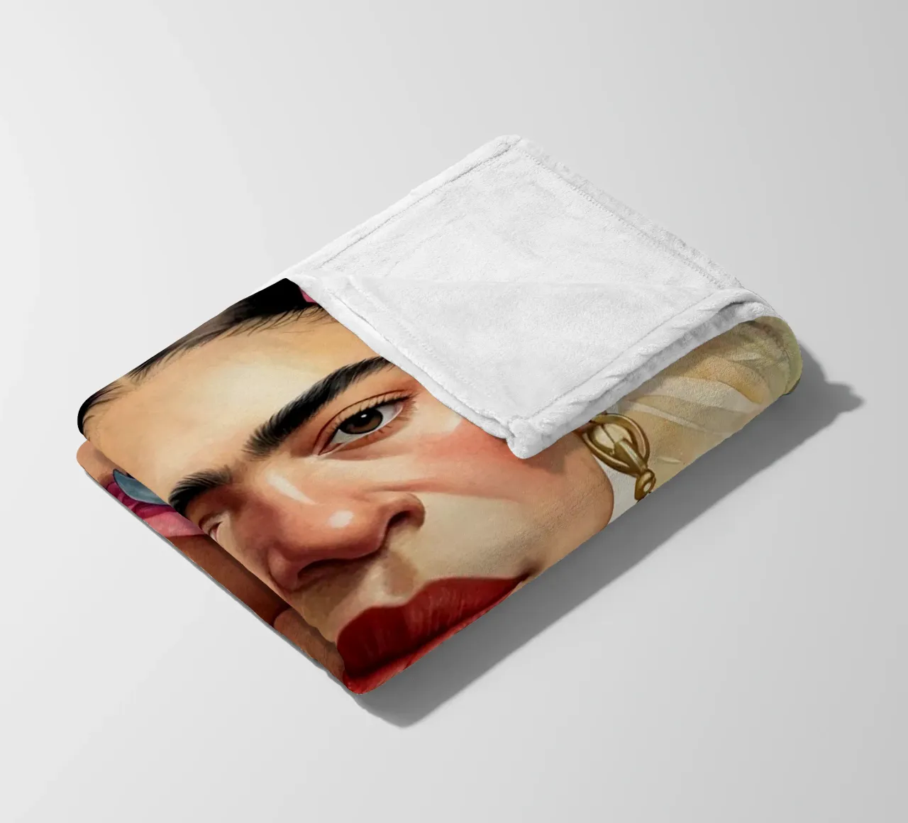 Frida Kalho in acquerello coperta in pile da 🎁 ARTVI-SHOP