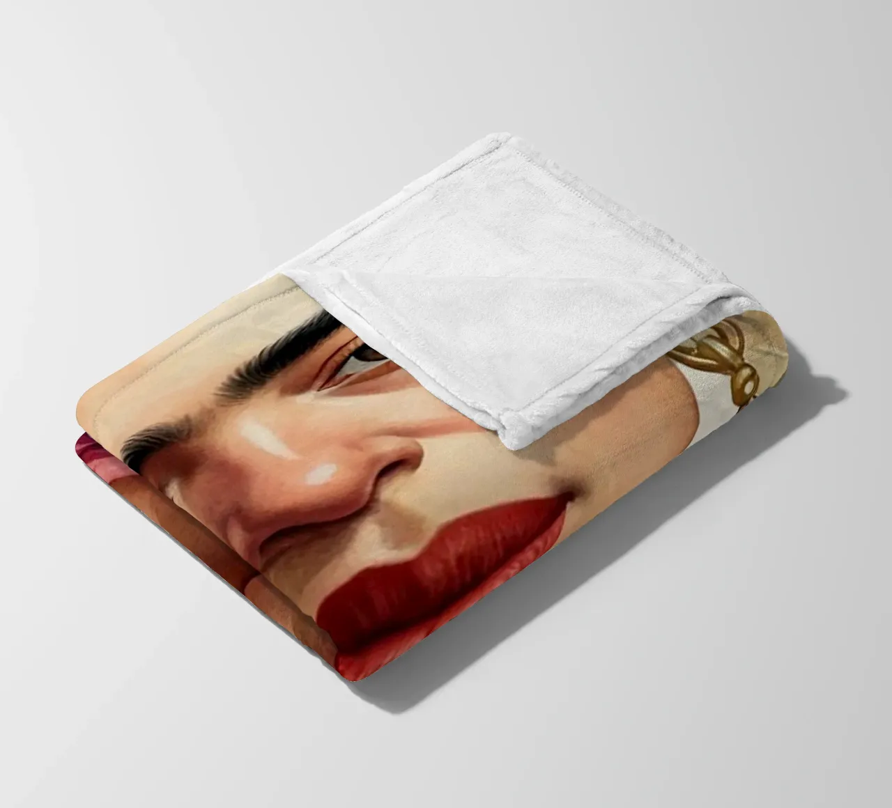 Frida Kalho in acquerello coperta in pile da 🎁 ARTVI-SHOP
