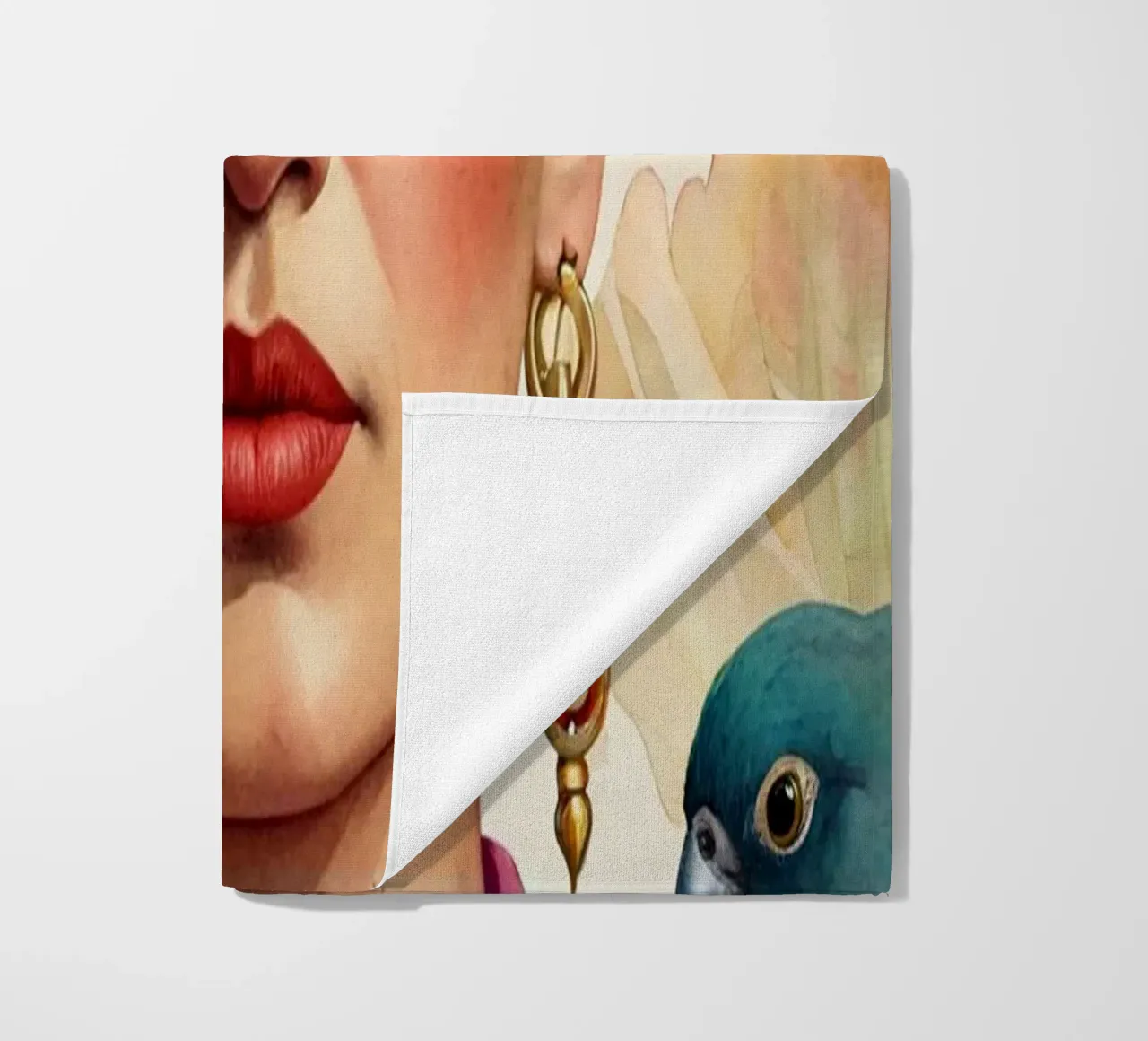 Frida Kalho in acquerello telo mare da 🎁 ARTVI-SHOP