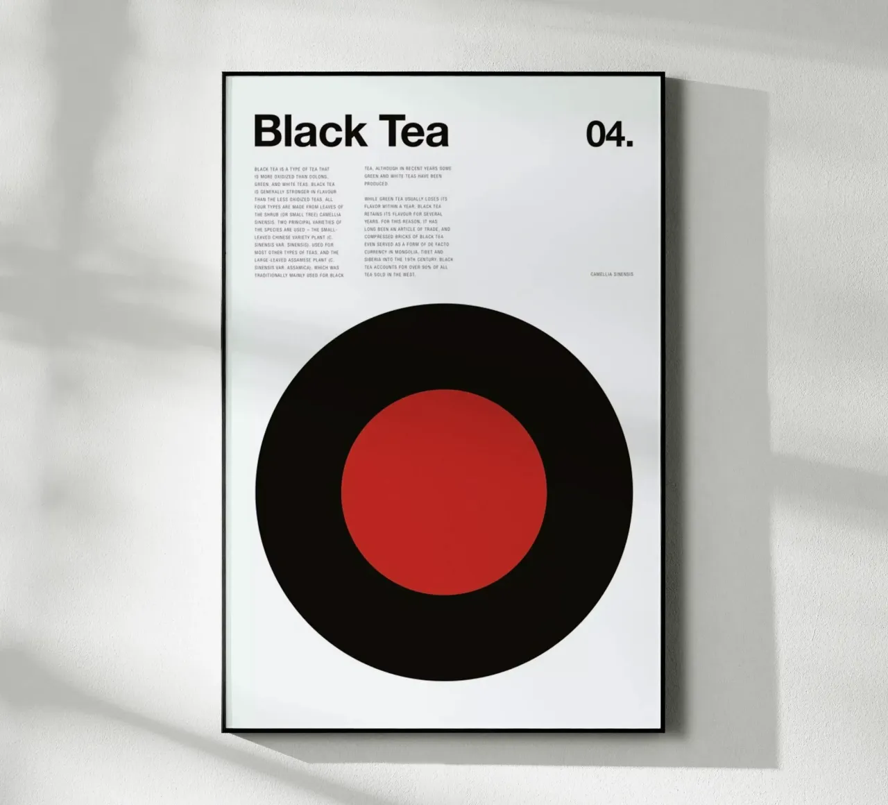 Black Tea plexiglass da Nick Barclay