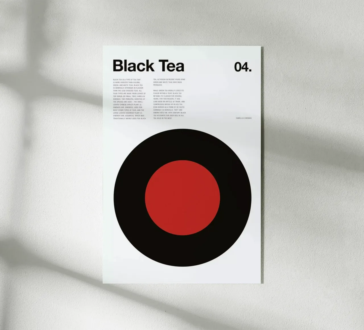 Black Tea plexiglass da Nick Barclay