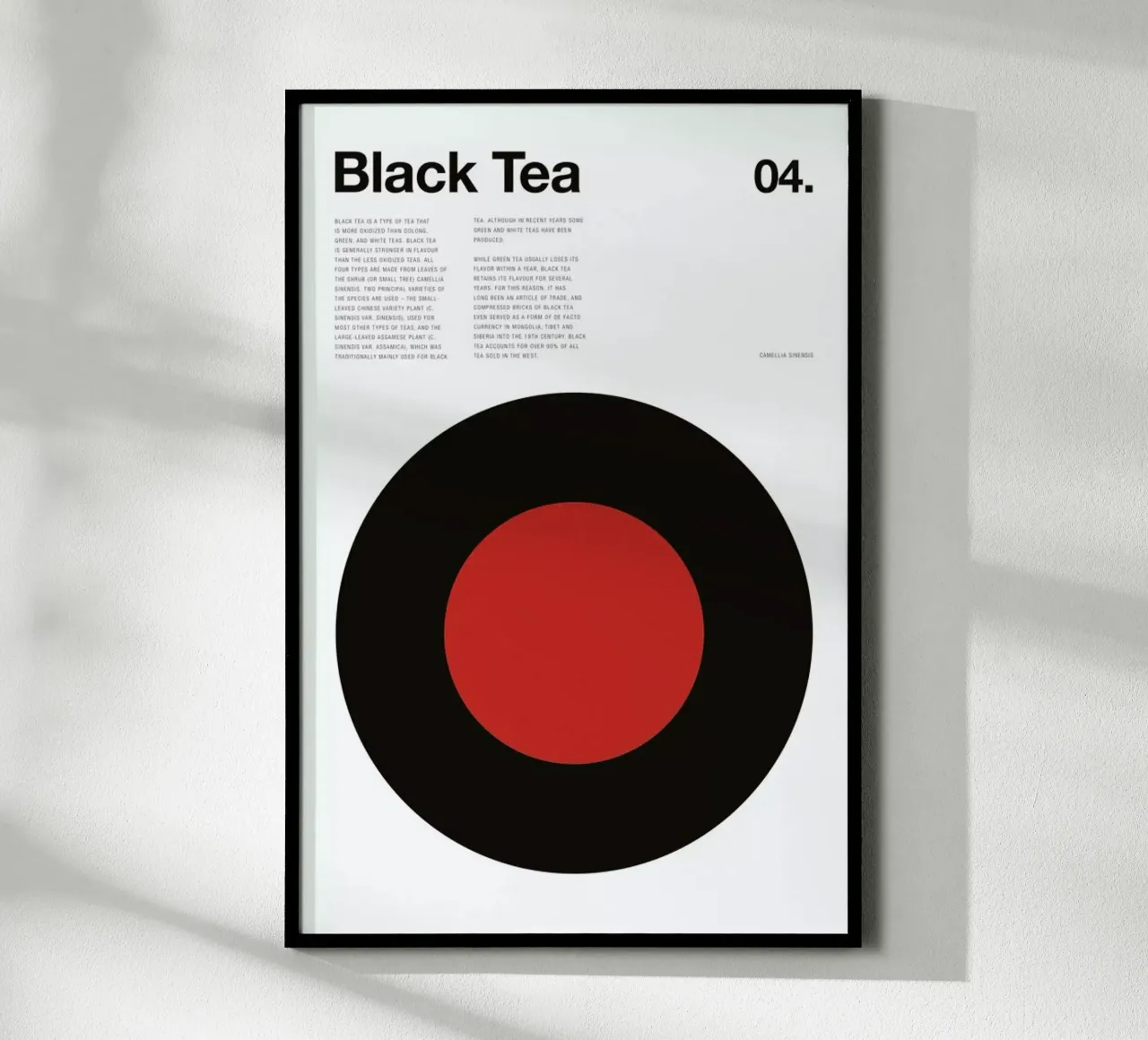 Black Tea poster da Nick Barclay