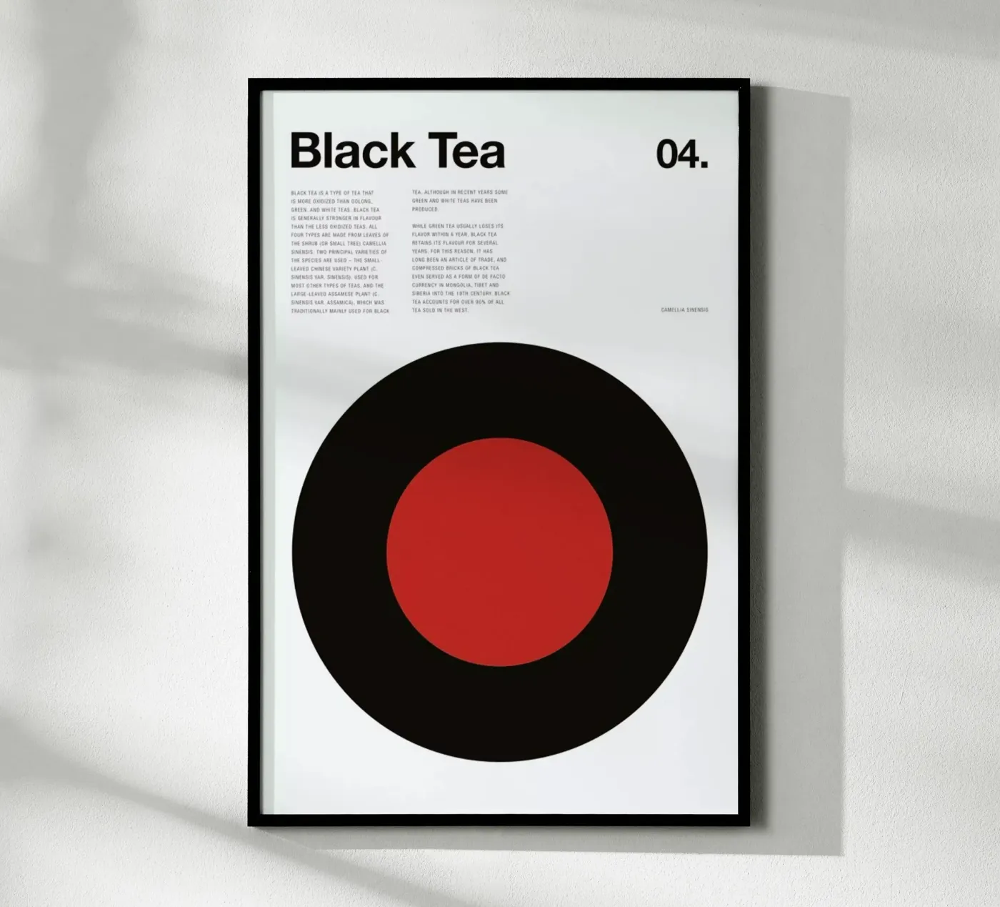 Black Tea Poster von Nick Barclay