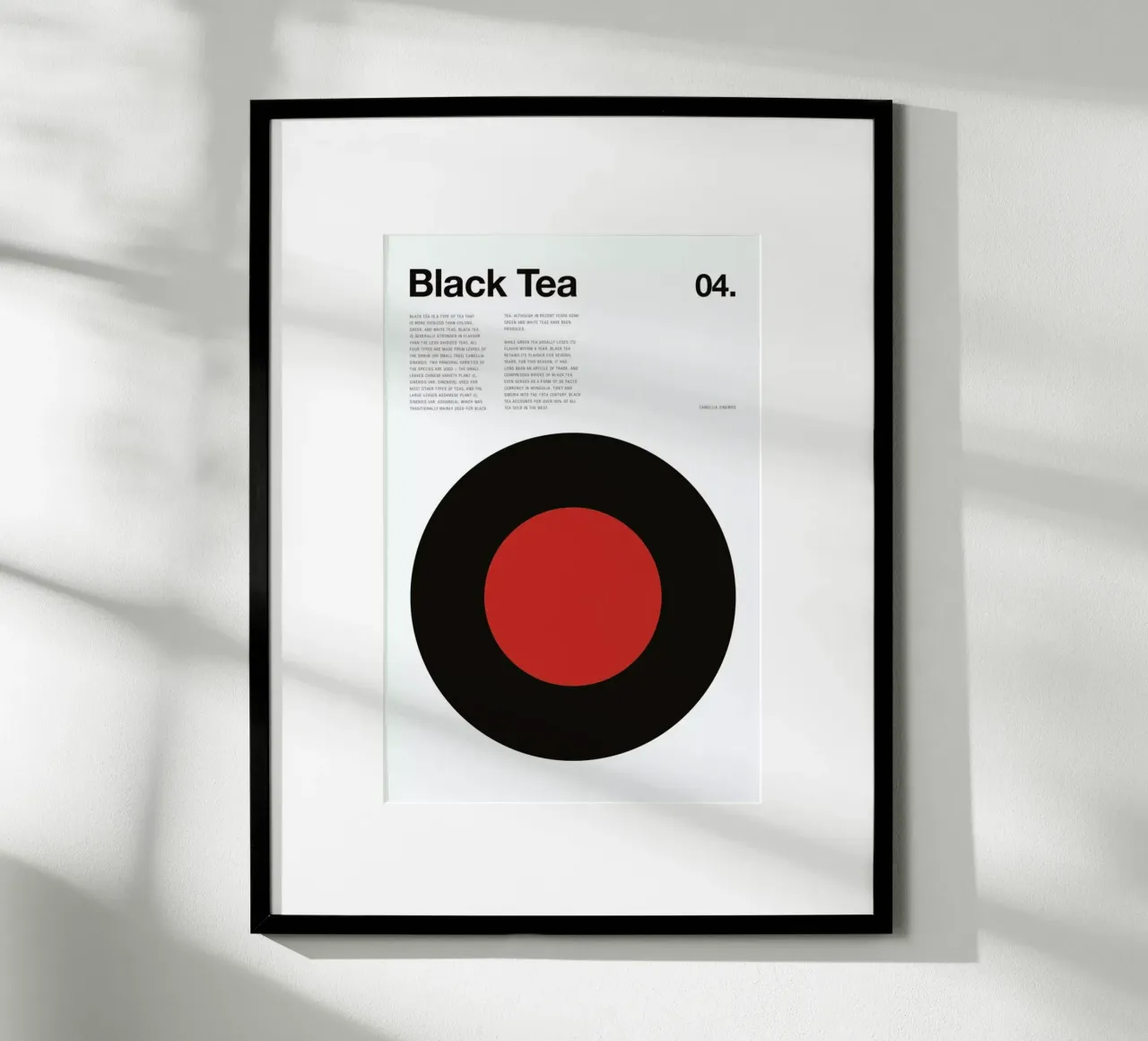 Black Tea poster da Nick Barclay
