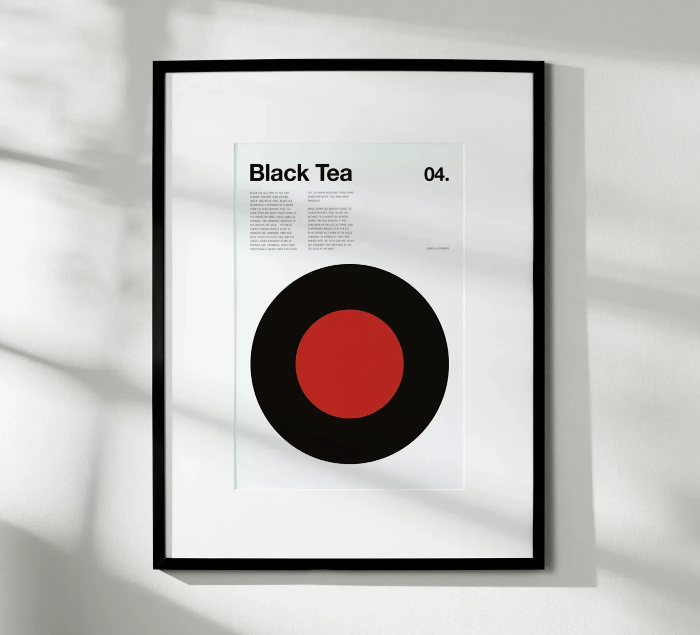 Black Tea Poster von Nick Barclay
