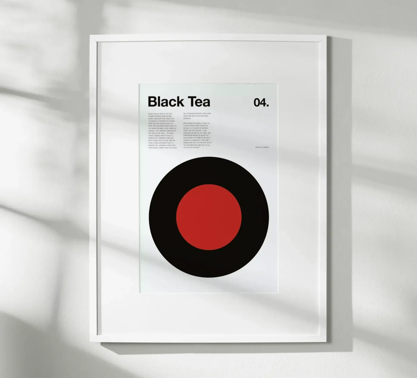 Black Tea Poster von Nick Barclay