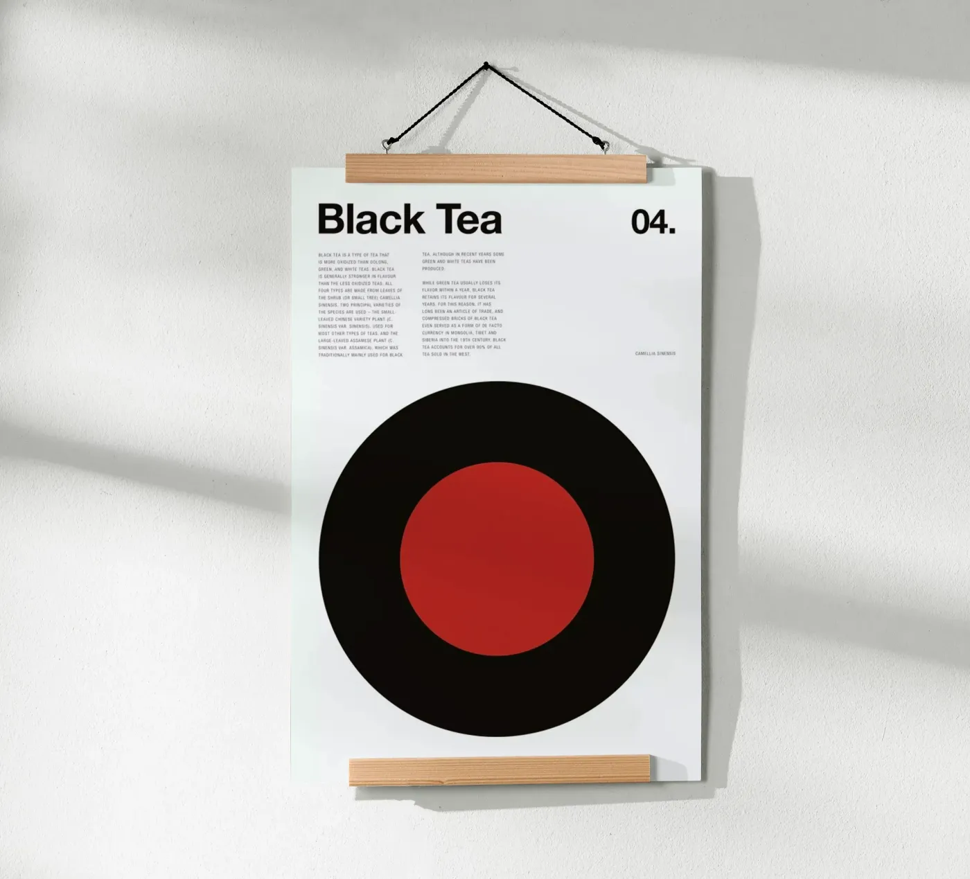 Black Tea Poster von Nick Barclay