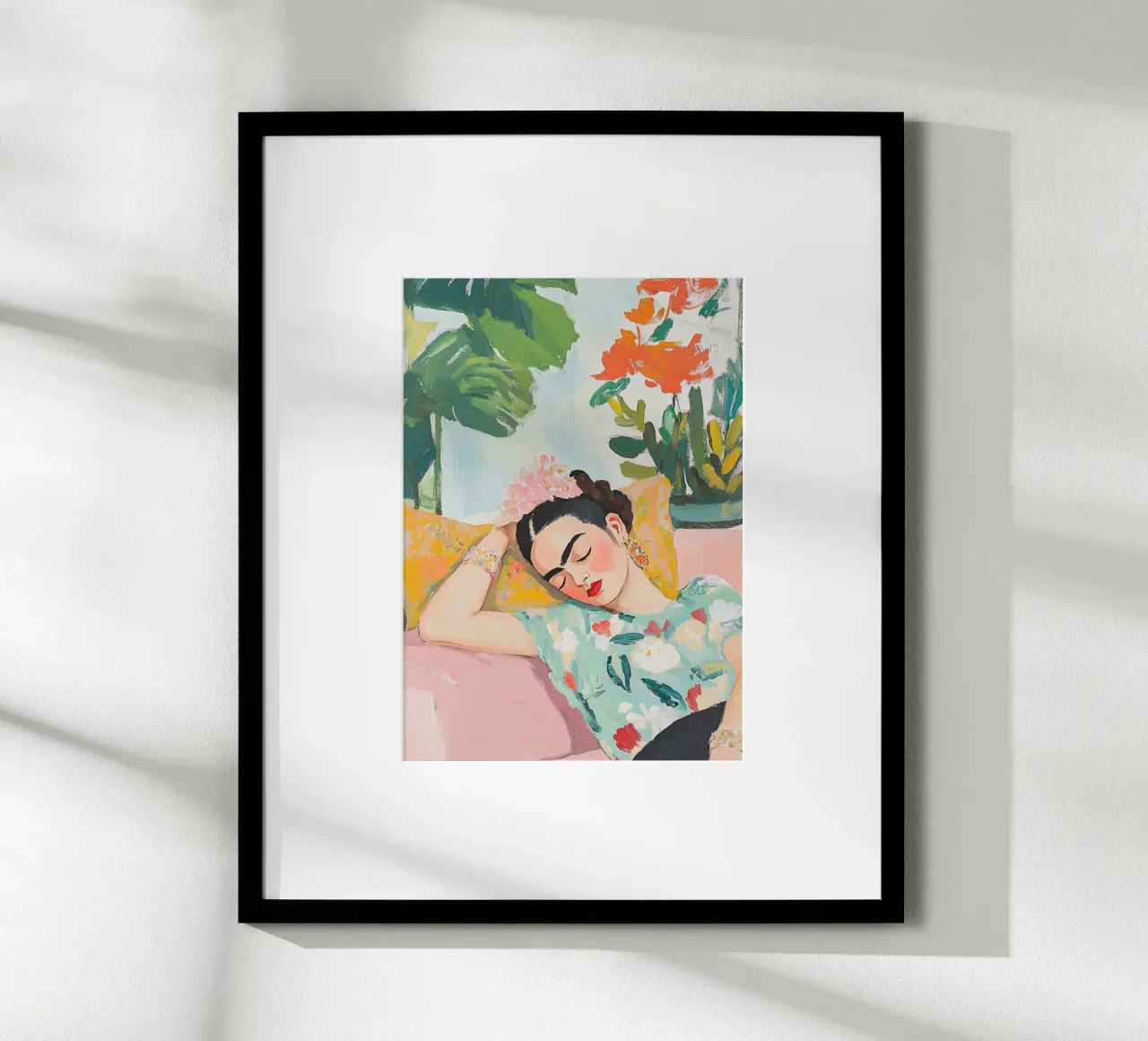 Frida Kahlo - Une âme intacte poster de Fantasias Florales