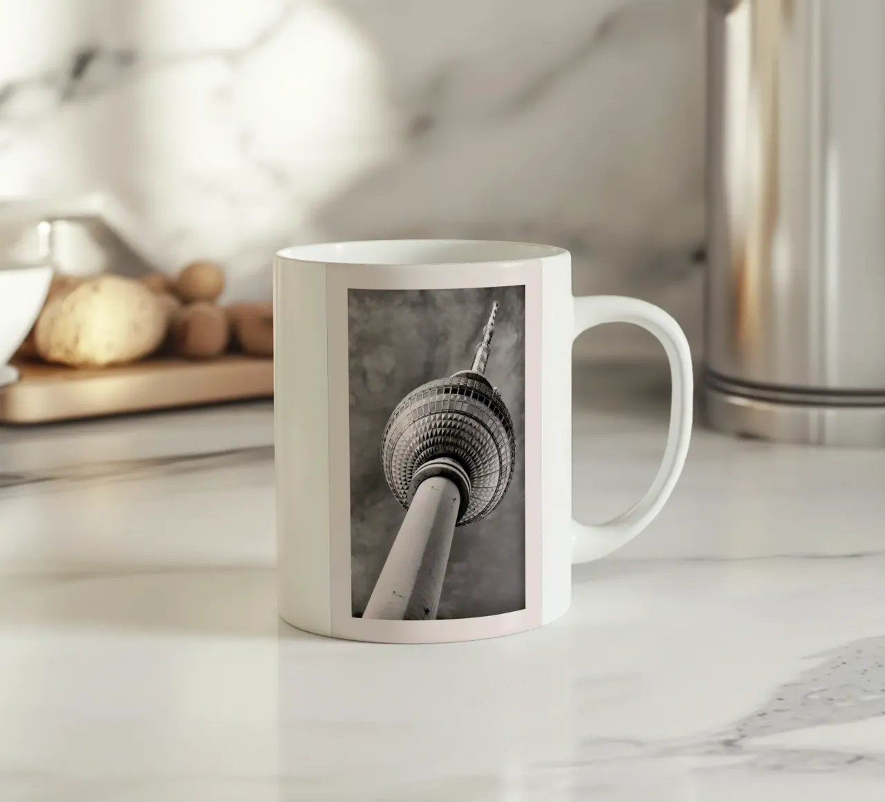 Berliner Fernsehturm tazza in ceramica da METROPOLIS
