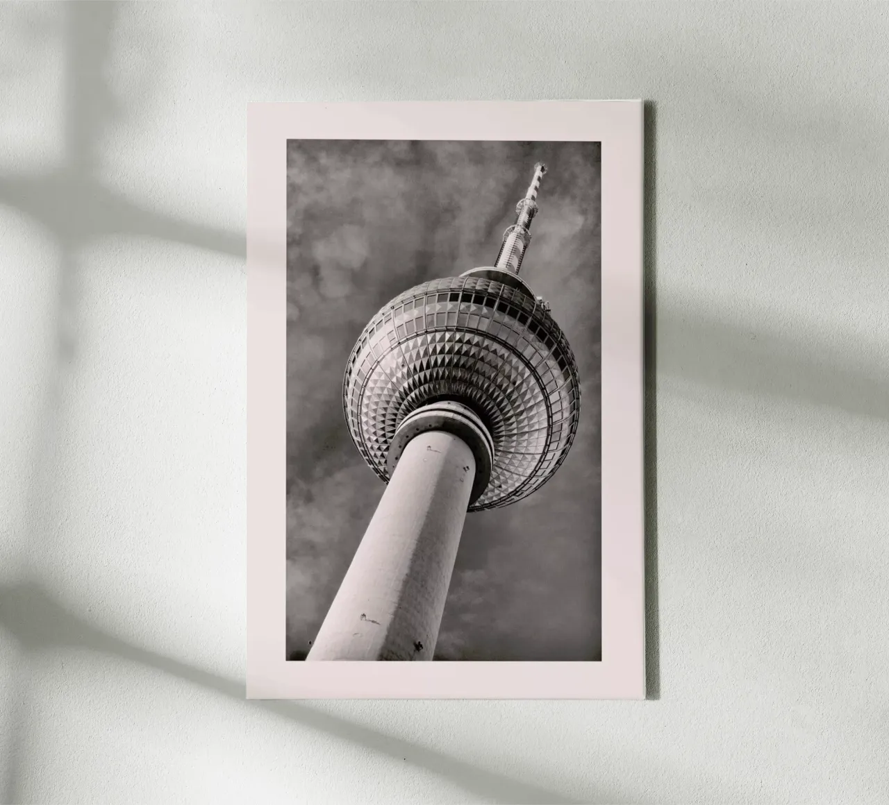 Berliner Fernsehturm tela con Cornice a cassetta da METROPOLIS