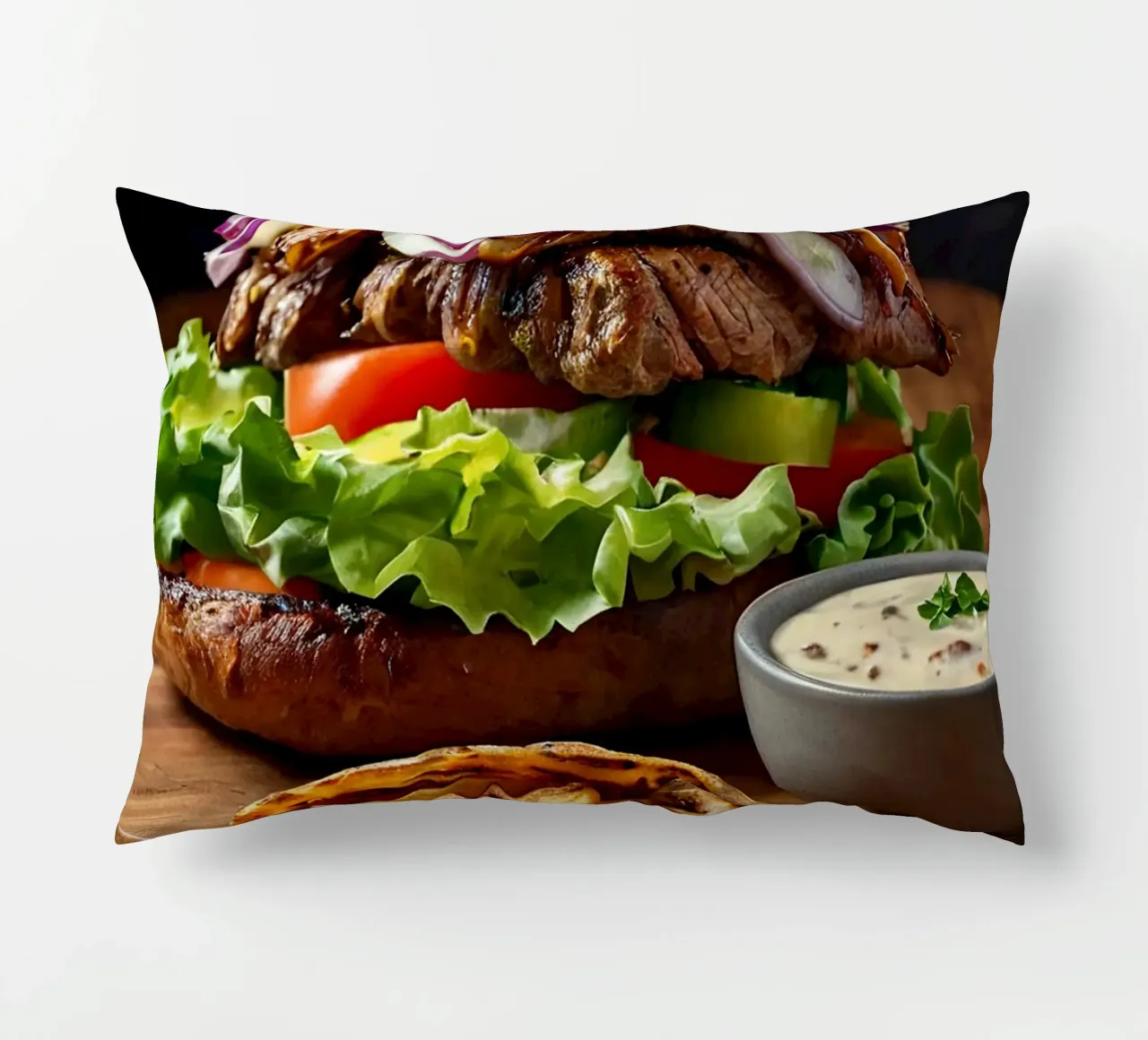 Cheeseburger cuscino da 🎁 ARTVI-SHOP
