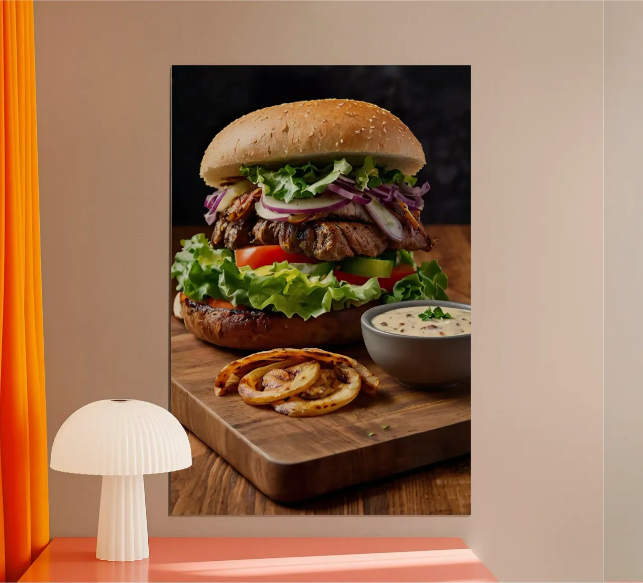 Cheeseburger poster by 🎁 NOBELART