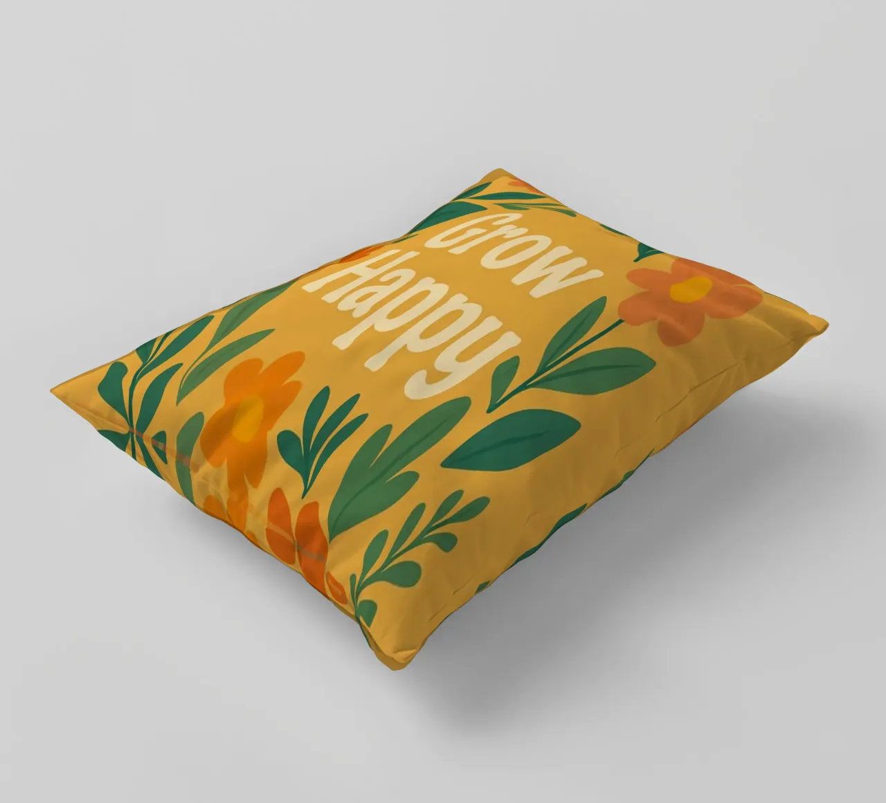 Grow Happy decorative cushion by Studio M