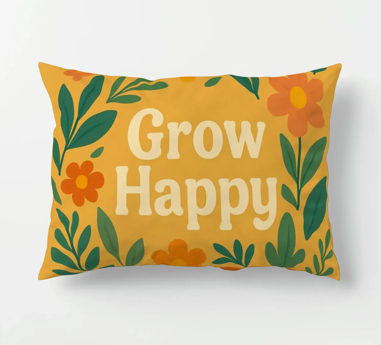 Grow Happy decorative cushion by Studio M