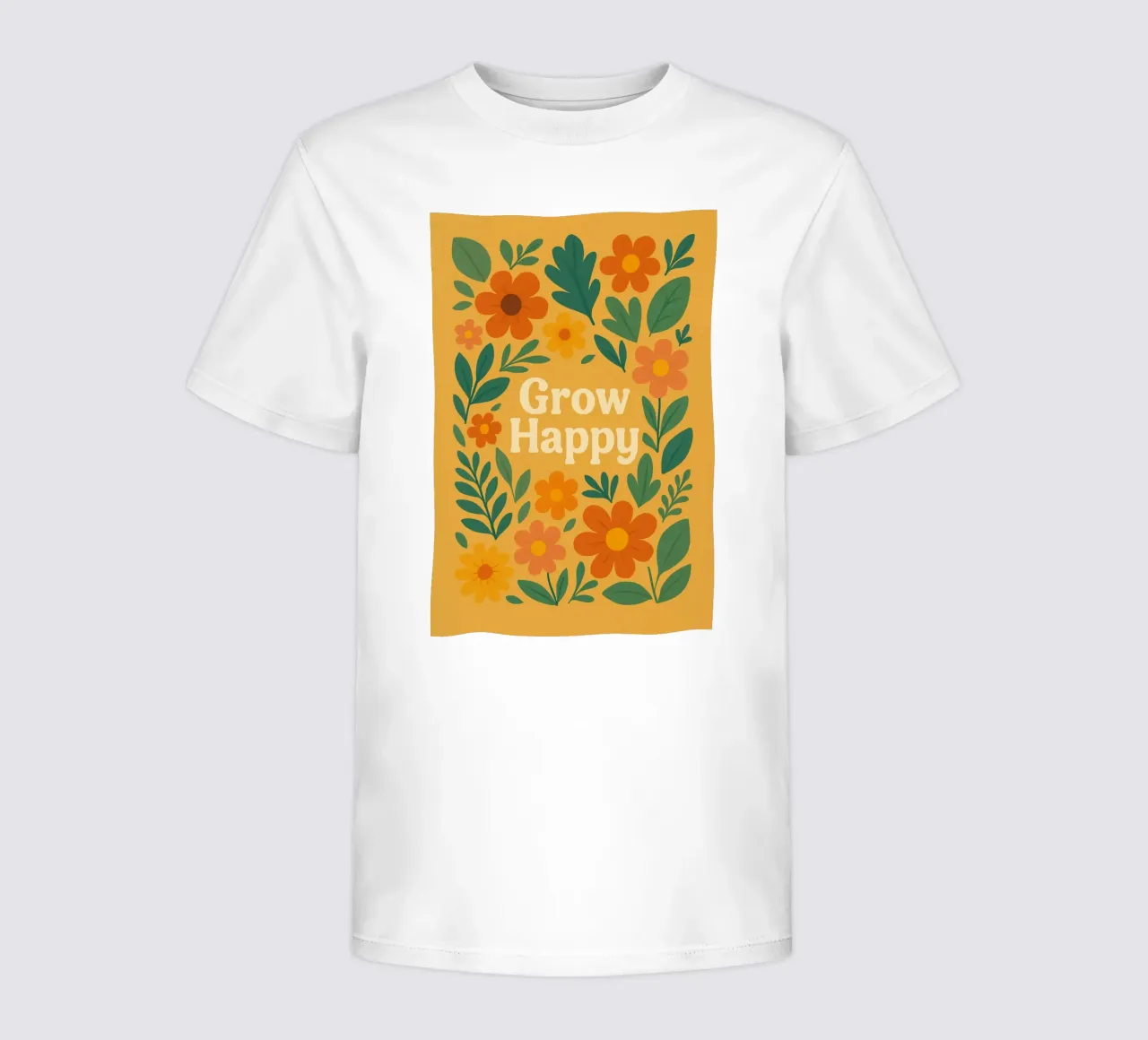 Grow Happy kids t-shirt by Studio M