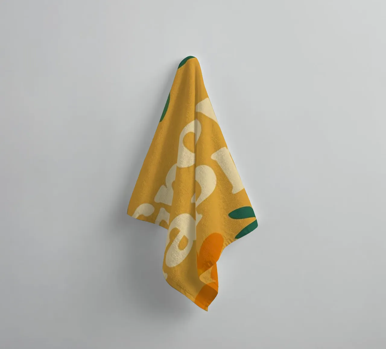 Grow Happy towel by Studio M
