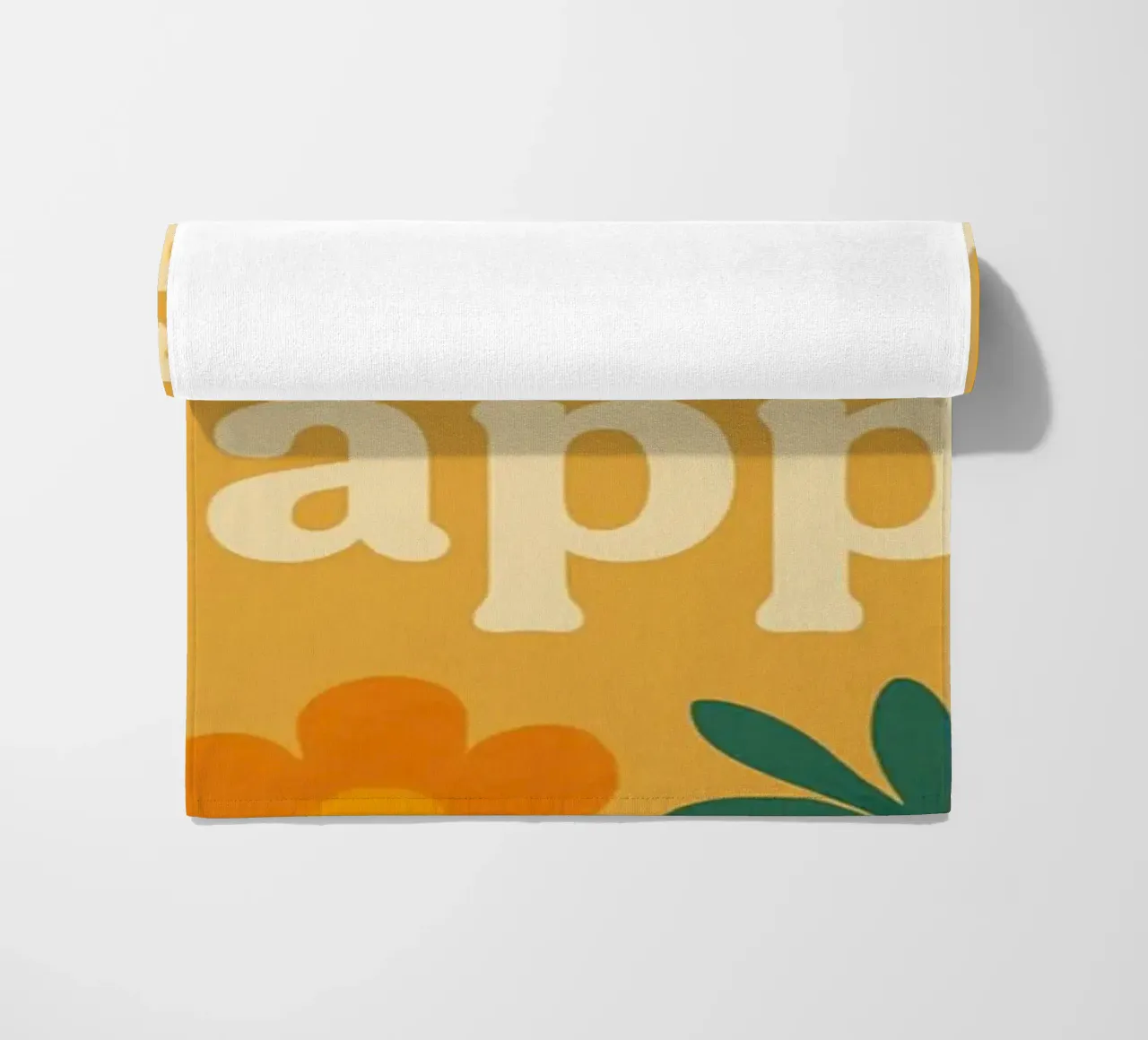Grow Happy beach towel by Studio M