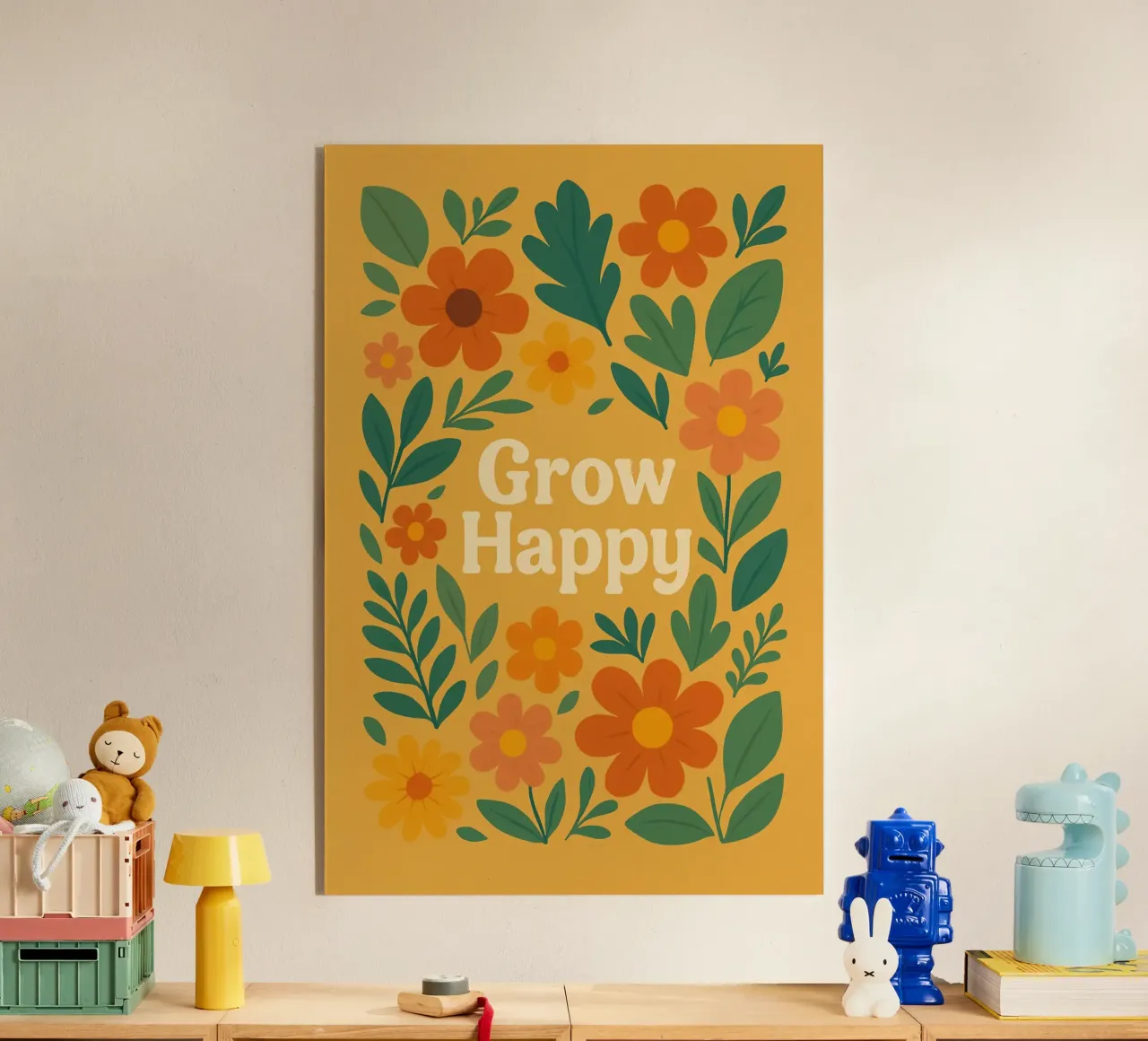 Grow Happy plexiglass da Studio M