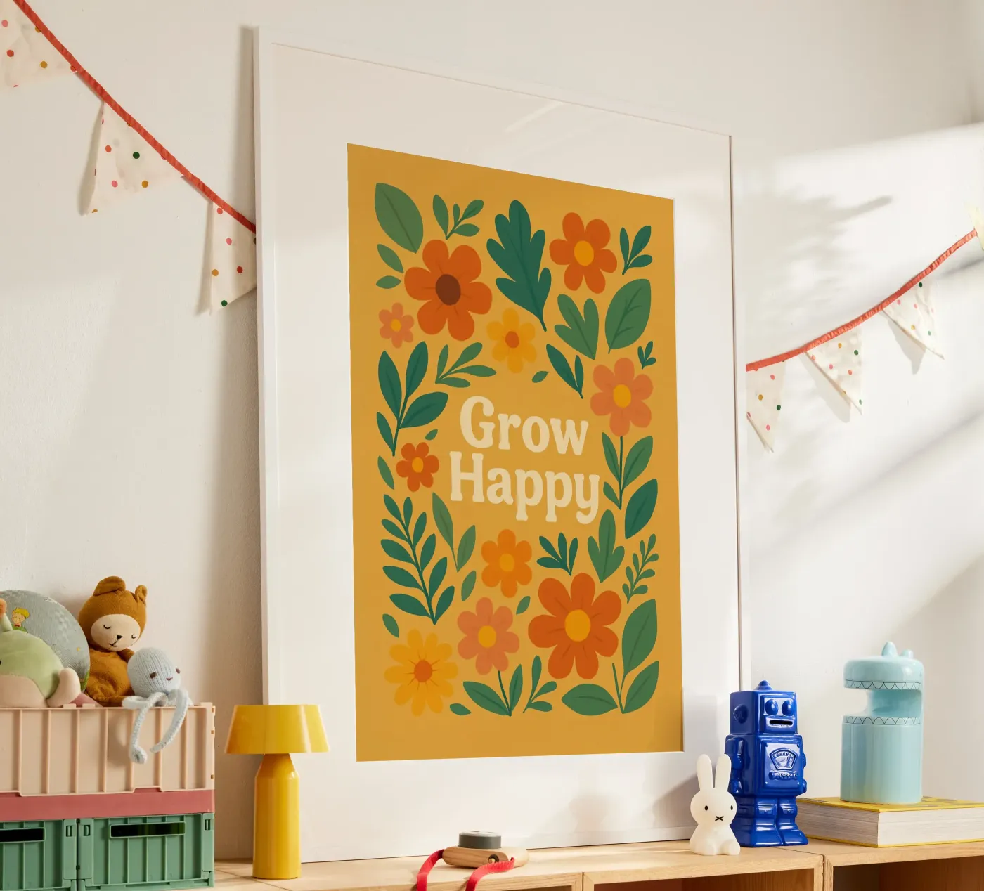 Grow Happy poster da Studio M