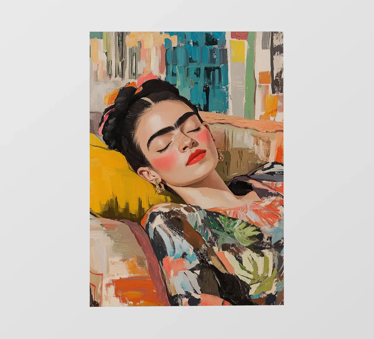 Frida Kahlo - La fenice che è in me pellicola backlit da Fantasias Florales