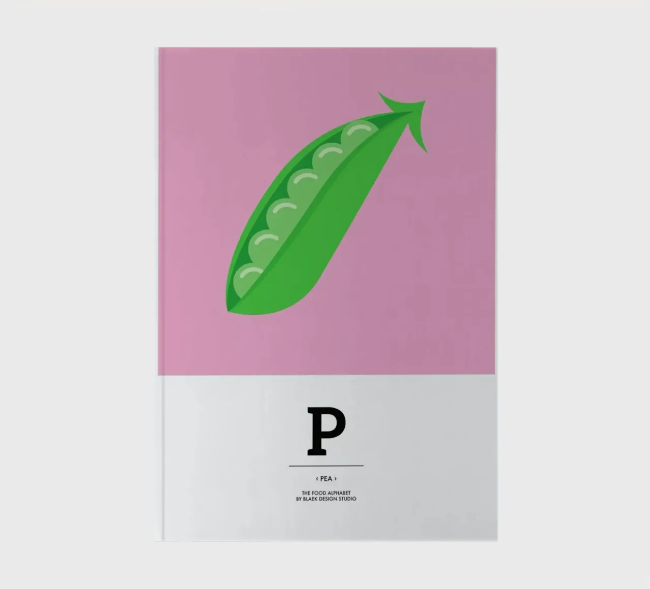 „The Food Alphabet“ - P like Pea diario da BLAEK Design Studio