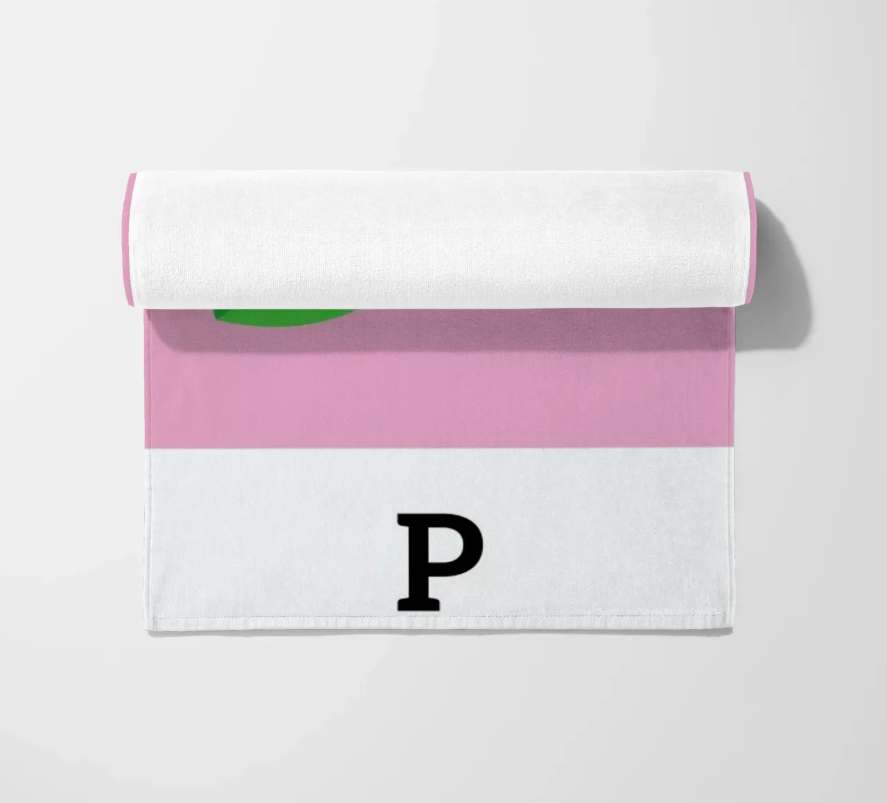 „The Food Alphabet“ - P like Pea telo mare da BLAEK Design Studio