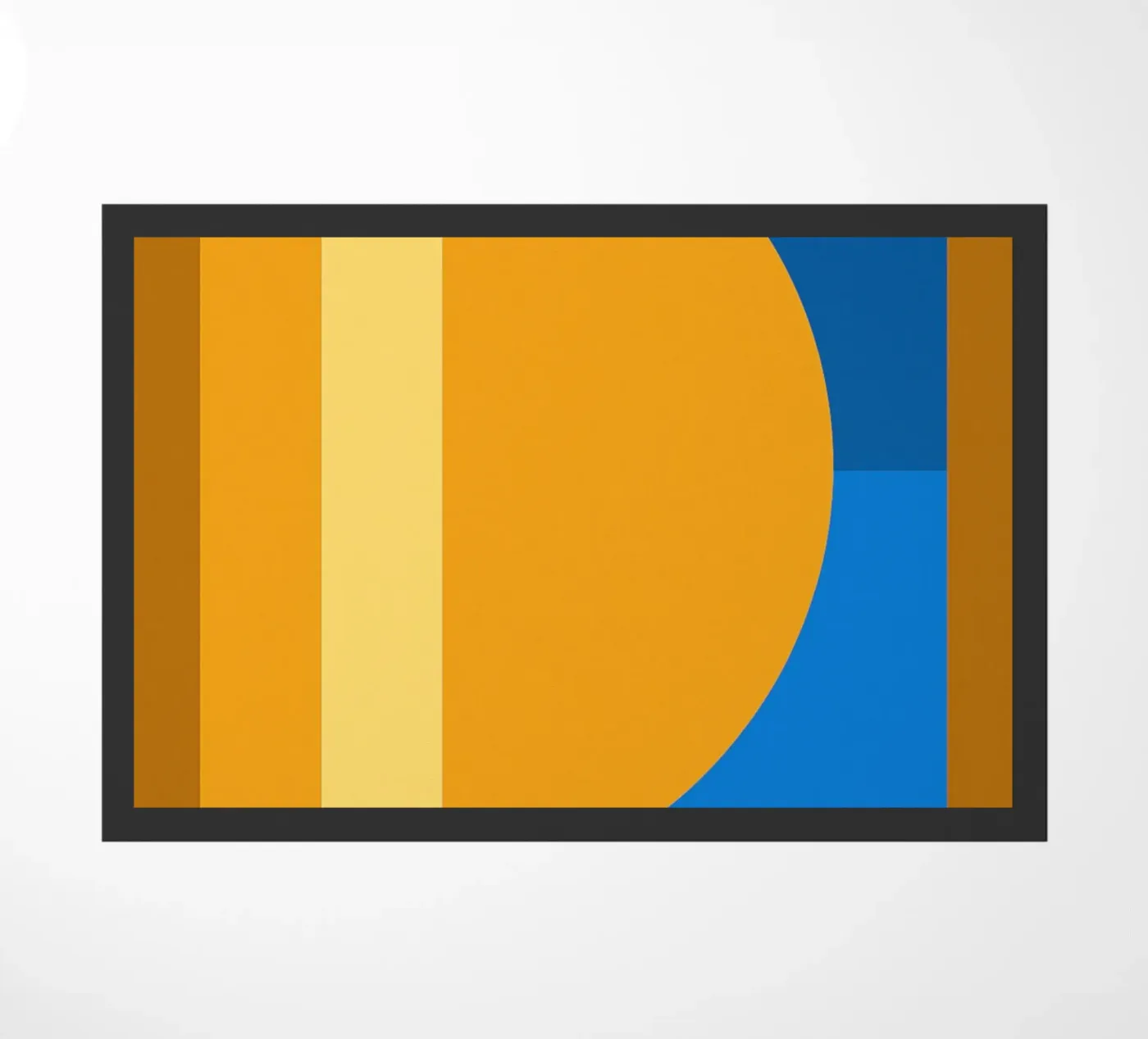 Modern Harmony doormat by Studio M