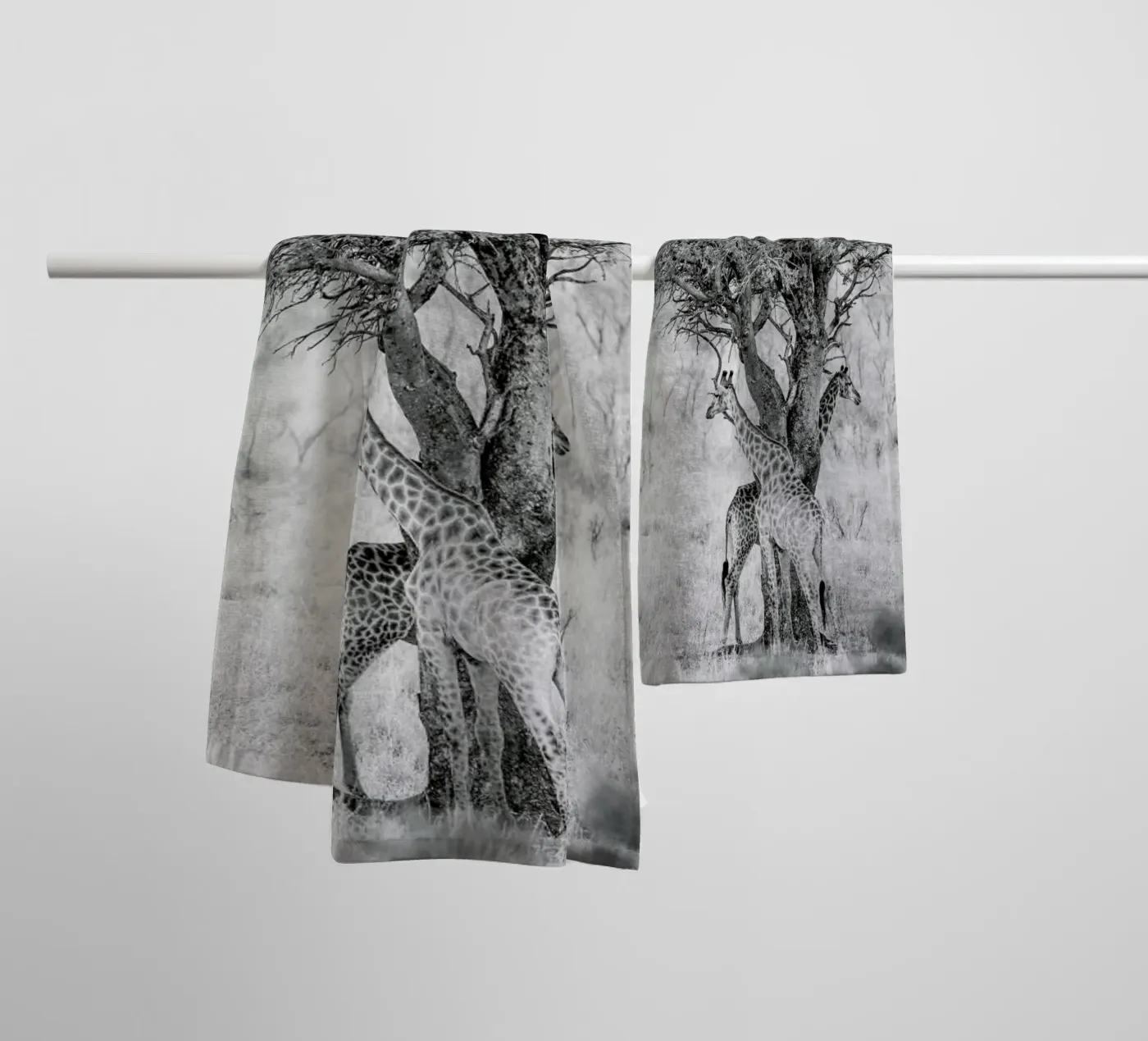 Lovers badhanddoek van Shot By Clint