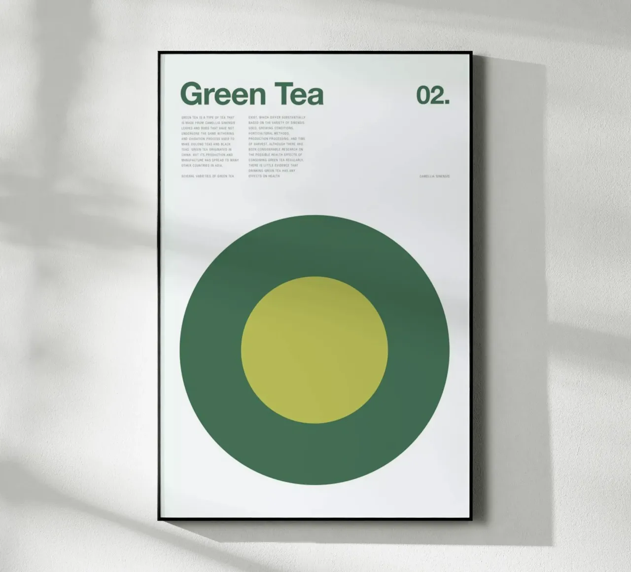 Green Tea plexiglass da Nick Barclay