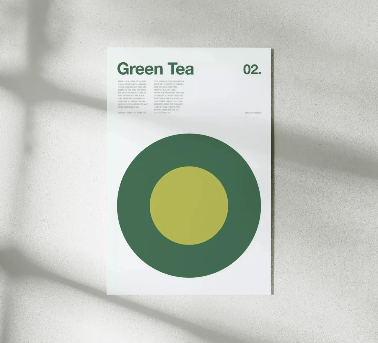 Green Tea plexiglass da Nick Barclay