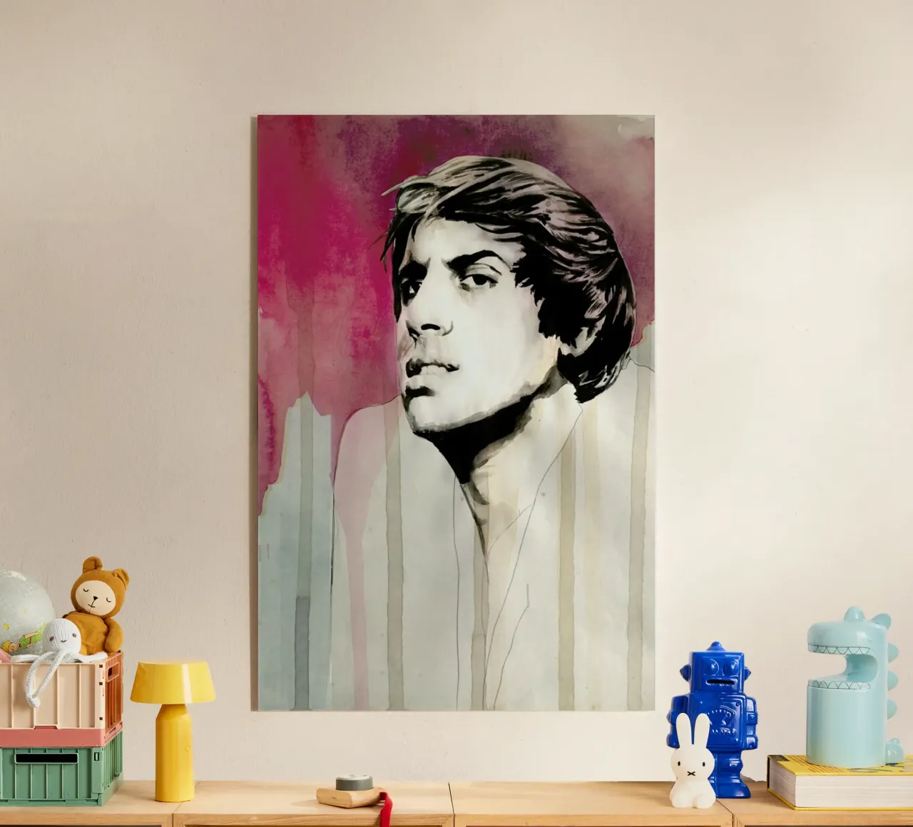 Adriano Celentano plexiglass da David Diehl